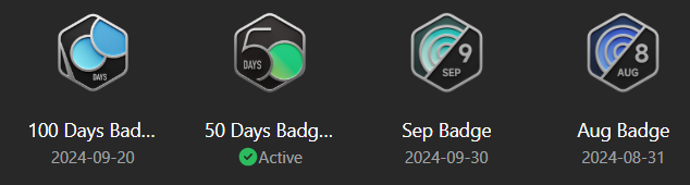 My Badge